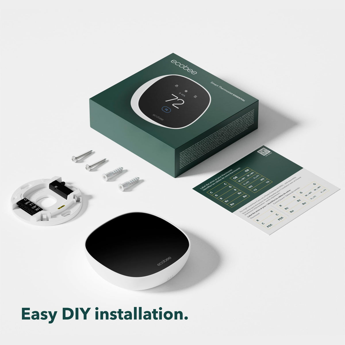 ecobee Smart Thermostat Essential app control for remote temperature management.