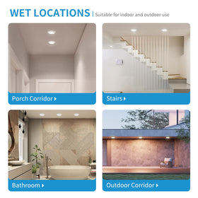 Ecoeler dimming range in action shows seamless adjustment for cozy or bright mood lighting.
