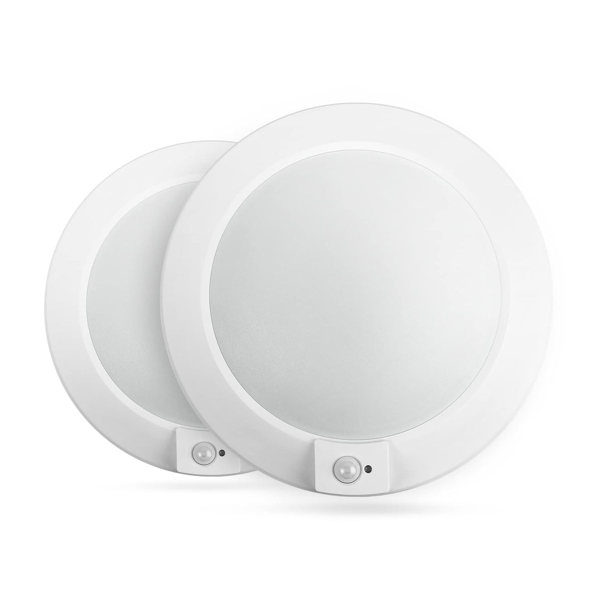 Ecoeler PIR motion sensor ceiling light with wide coverage for hallways and garages