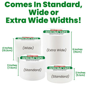 ECOHomes tape compatible with wood, glass, and vinyl frames