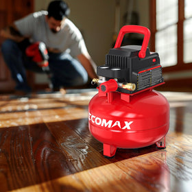 ECOMAX portable handle design facilitates easy carrying and storage