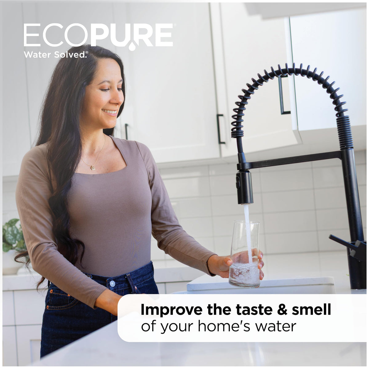 EcoPure EPW2F two-pack packaging on shelf
