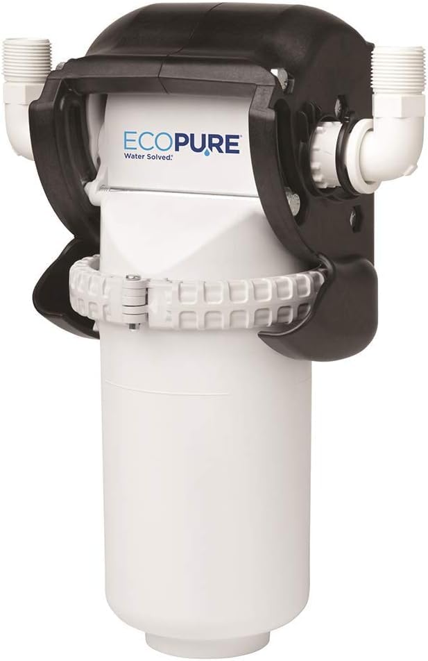 EcoPure WHARF30 automatic bypass prevents water shutoff during changes