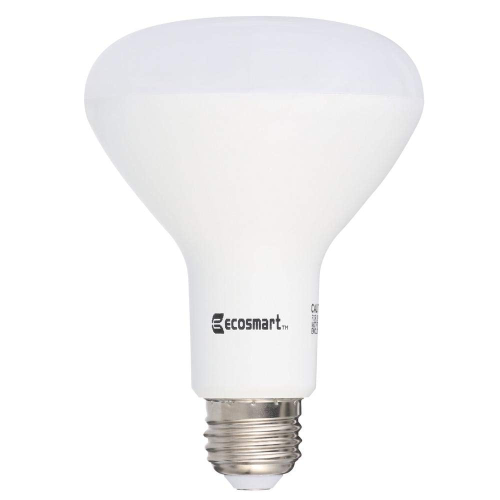 EcoSmart BR30 indoor-use bulb suitable for general indoor lighting.