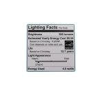 EcoSmart dimmable E12 base close-up for mood lighting.
