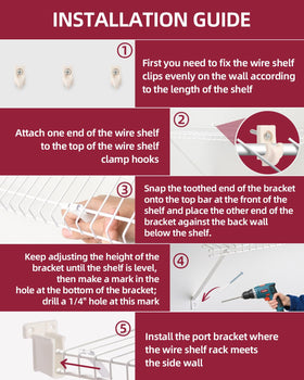 EcoSweep easy installation kit enabling fast, tool-free shelving setup.