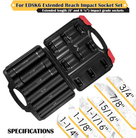 E-cowlboy deep-well socket 15/16in reaches recessed fasteners.