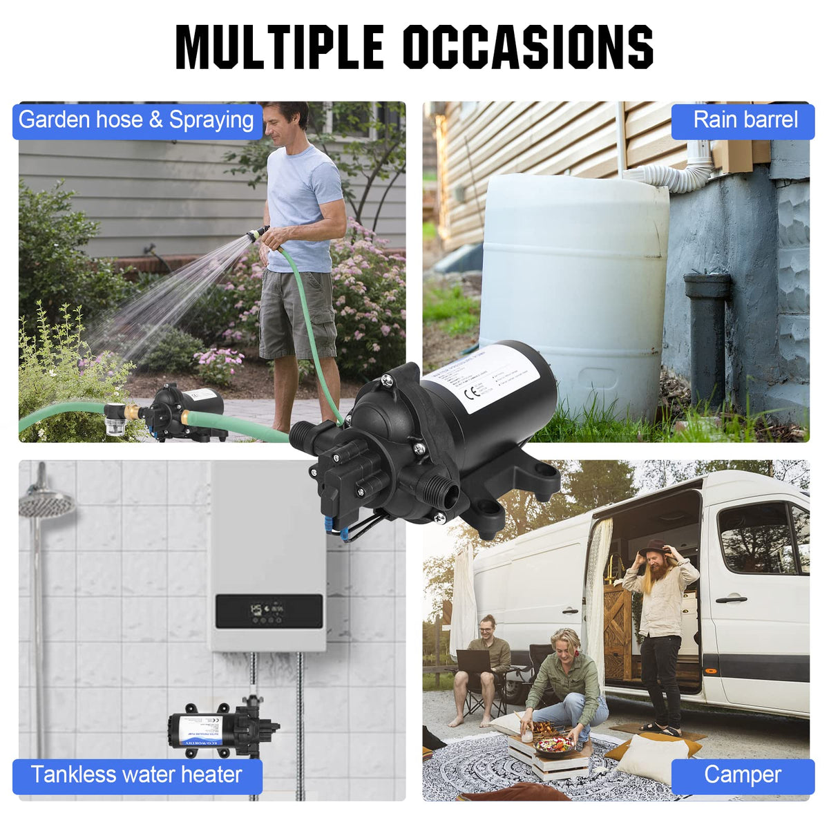 ECOWORTHY 33-Series suitable for RV and marine water supply systems.