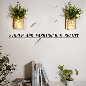 ECTY wall mounting hardware and rope option enables easy placement.