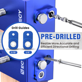 ECY portable professional kit includes two clamps and a sturdy case