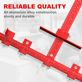 ECY automatic center punch action marks accurate holes.