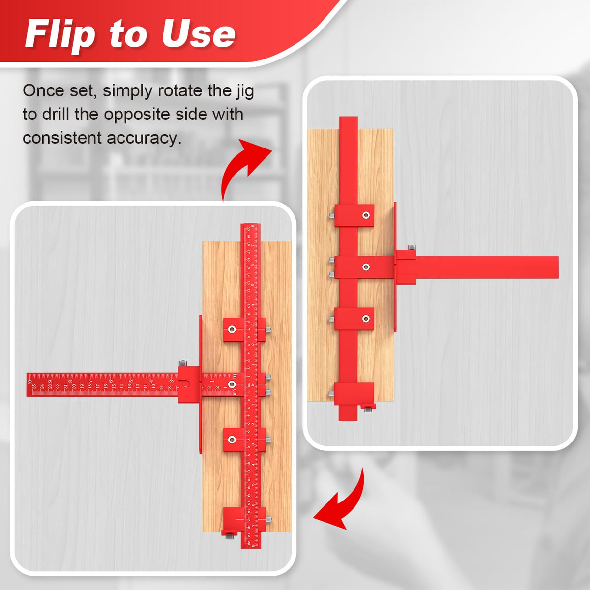 ECY repeatable setup speeds up cabinet installations.
