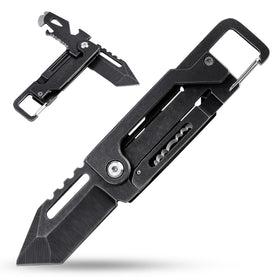 edcfans keychain knife box cutter for easy package opening.