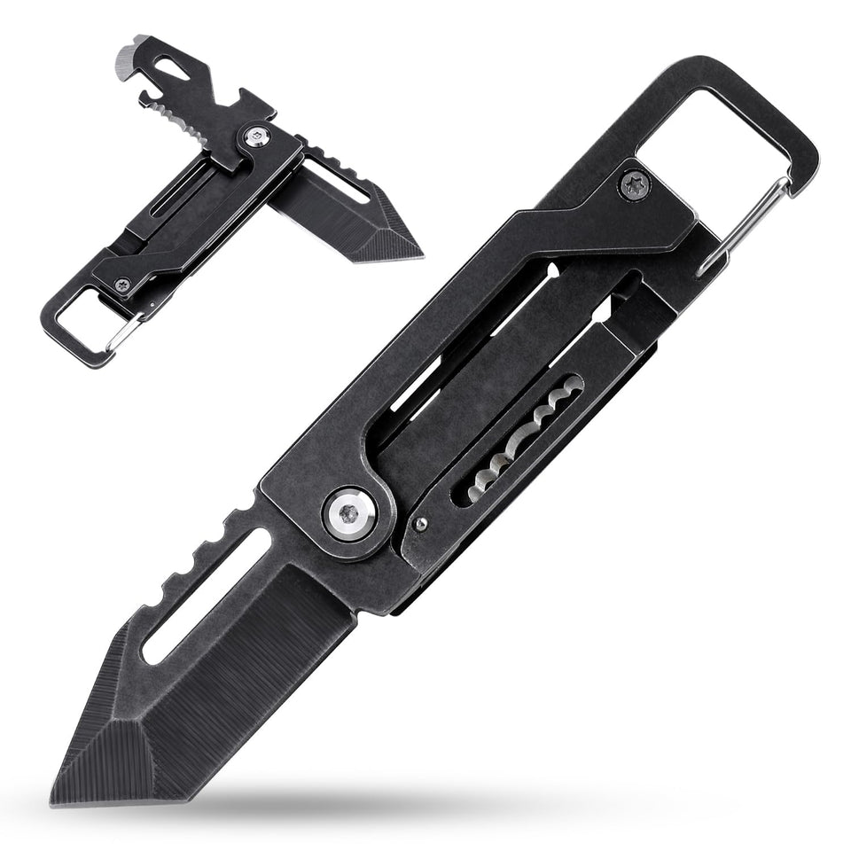 edcfans keychain knife box cutter for easy package opening.