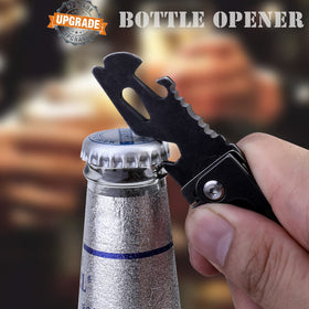 edcfans keychain knife pry-bar adds leverage for tasks.