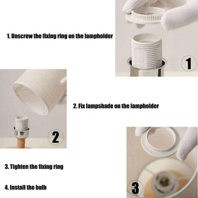 EDecor lamp packaging shows simple setup and gift-worthy presentation.