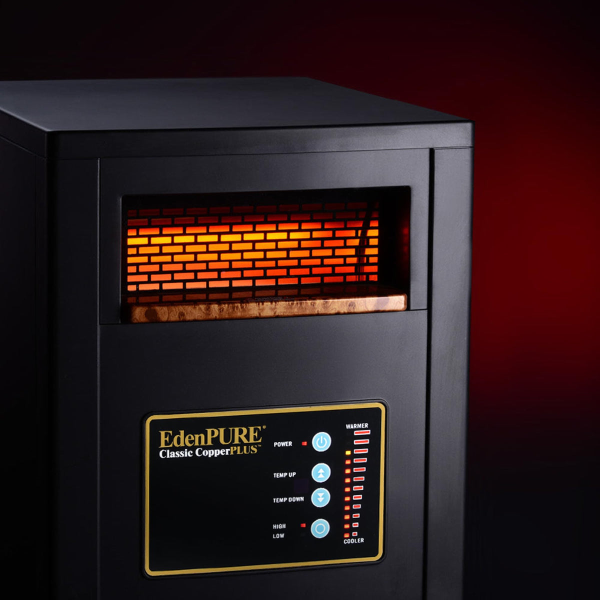EdenPURE Classic CopperPLUS energy efficiency benefits for targeted zone heating