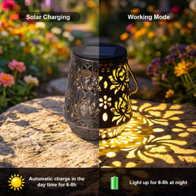Edenseelake bronze lanterns displayed on a tabletop arrangement