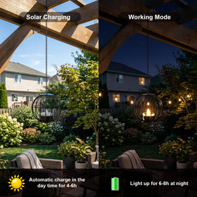 Edenseelake LED tea lights provide flameless, smokeless décor for evenings outdoors.