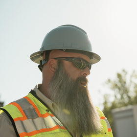 EDGE Kazbek non-slip nosepiece keeps glasses secure during activity