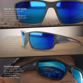 EDGE Kazbek UV 400 protection blocks harmful rays