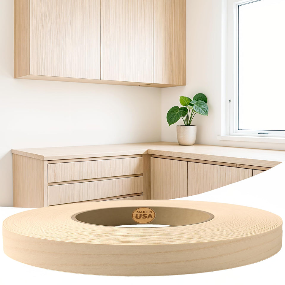 Edge Supply Birch edge roll shows natural veneer for durable cabinetry