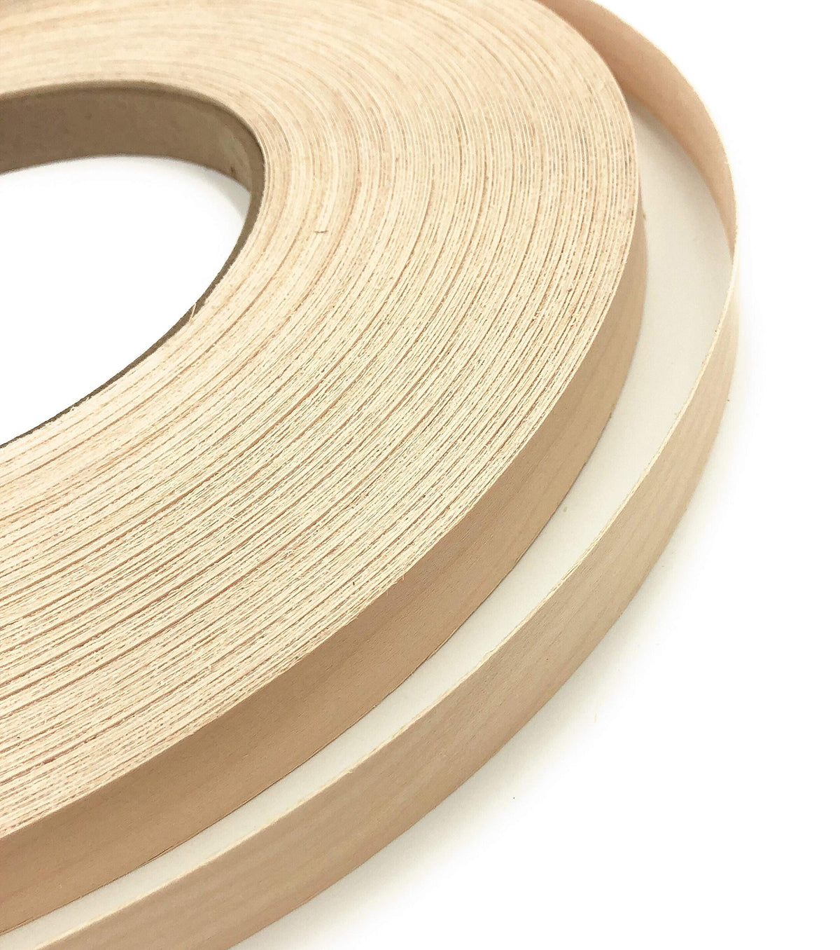 Edge Supply Birch veneer with pre-glued adhesive for a durable bond.