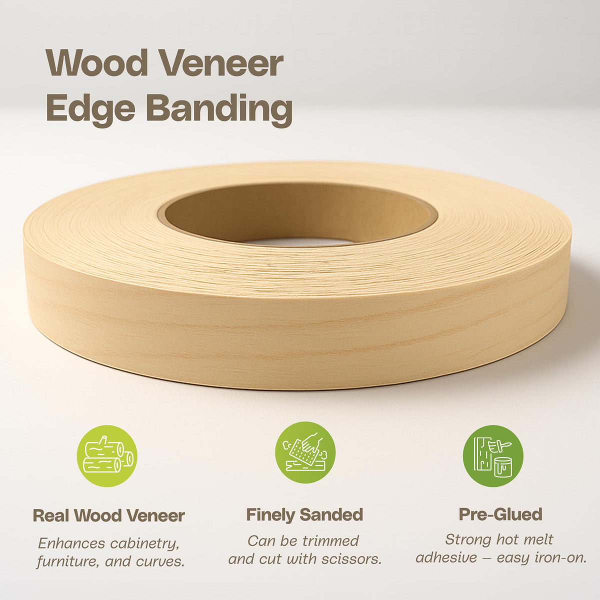 Edge Supply USA-made Birch edge band packaging emphasizes quality