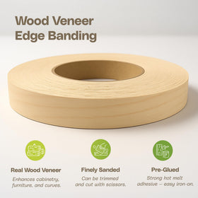Edge Supply USA-made Birch edge band packaging emphasizes quality