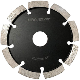EDiamondTools 4.5-inch diamond crack chaser blade cutting concrete cracks with precision