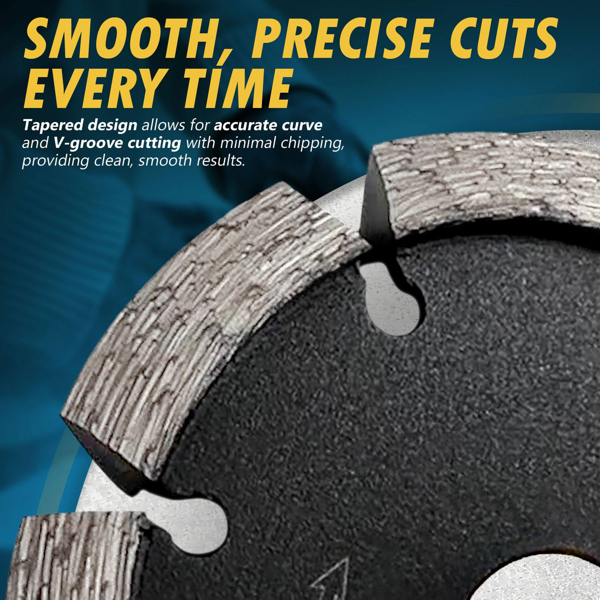 EDiamondTools 7/8-inch non-threaded arbor fits standard grinders securely