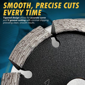 EDiamondTools 7/8-inch non-threaded arbor fits standard grinders securely