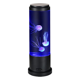 EDIER Jellyfish Lamp 11-inch tank provides calming motion for serene spaces.