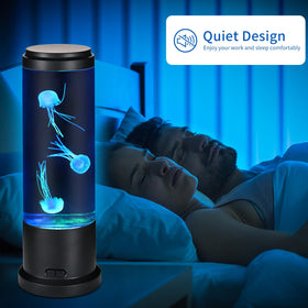 EDIER Jellyfish Lamp color-changing modes create dynamic ambience.
