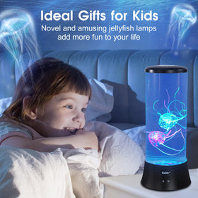 EDIer Jellyfish Lamp provides a tranquil ocean vibe suitable for desks and home offices.