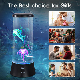 EDIer Jellyfish Lamp's compact design fits small rooms while adding ocean charm.