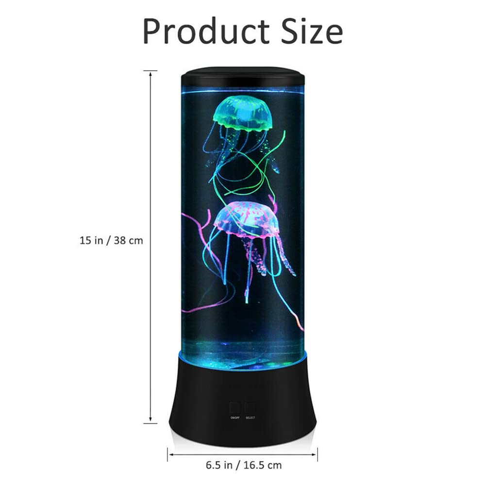 EDIer Jellyfish Lamp's whisper-quiet motor keeps bedrooms peaceful during use.