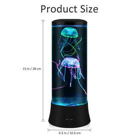 EDIer Jellyfish Lamp's whisper-quiet motor keeps bedrooms peaceful during use.