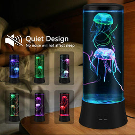 EDIer Jellyfish Lamp round dome creates lifelike dancing jellyfish for stylish decor.