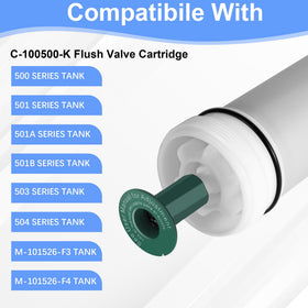 Edifla C-100500-K back view shows seal interface and compatibility.