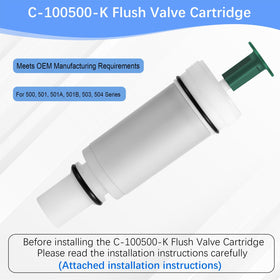 Edifla C-100500-K side view highlights compact design for easy installation.