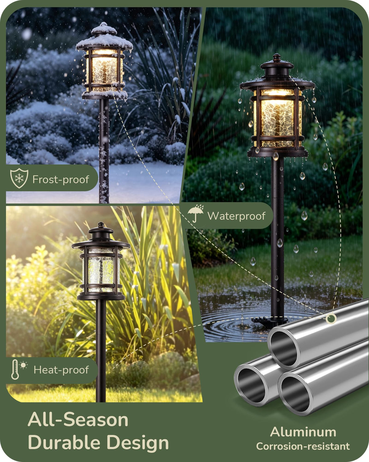 EDISHINE 12V wired installation provides stable illumination without flicker