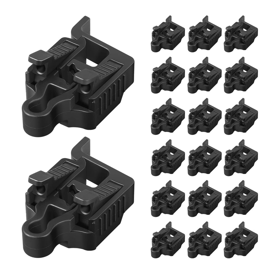 EDISHINE 20-pack low voltage wire connectors enable quick outdoor lighting connections.