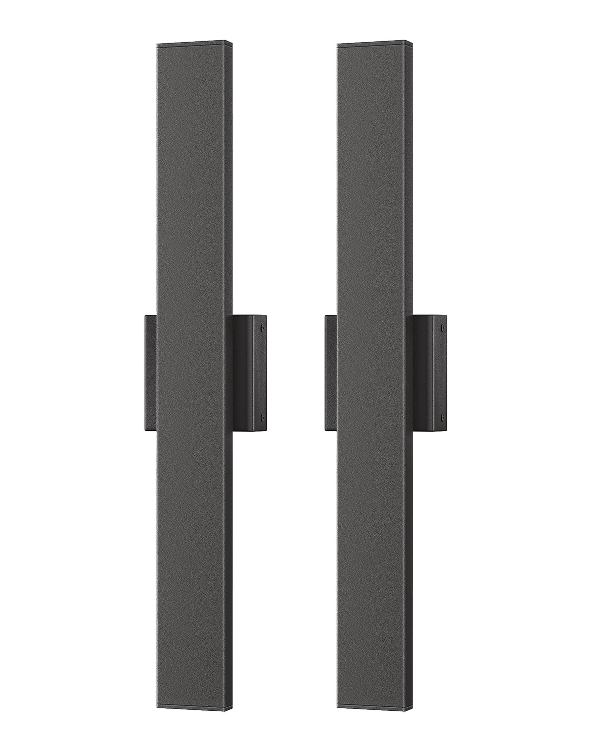 EDISHINE 23.6-inch outdoor wall light two-pack packaging ready for use