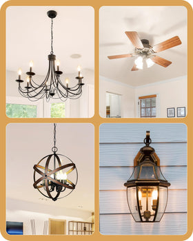 Six-pack EDISHINE bulbs ready for multiple fixtures and easy replacements
