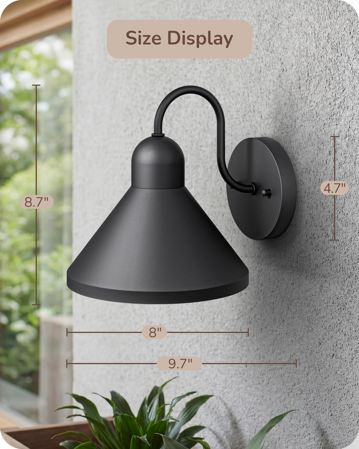 EDISHINE compatible with E26 bulbs up to 60W for customizable mood