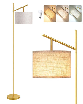 EDISHINE floor lamp base weighted for stability, ideal beside sofas.