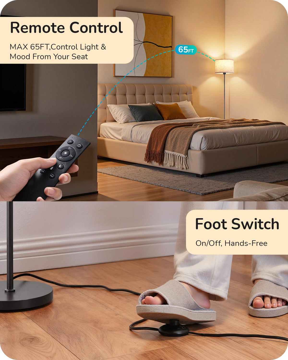 EDISHINE color temperature range 2700K–6000K suits any time