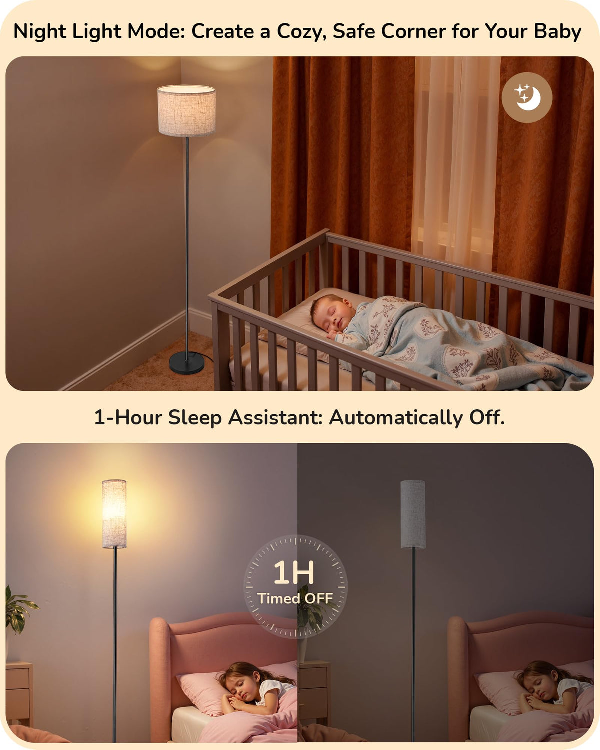 EDISHINE easy assembly for quick setup in minutes