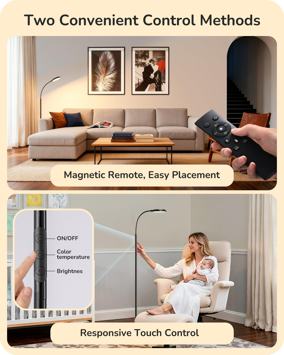 EDISHINE gooseneck lamp 360° for precise light direction.